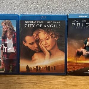 City of Angels / Priceless / Lifestyle as we Know It Blu-ray bundle